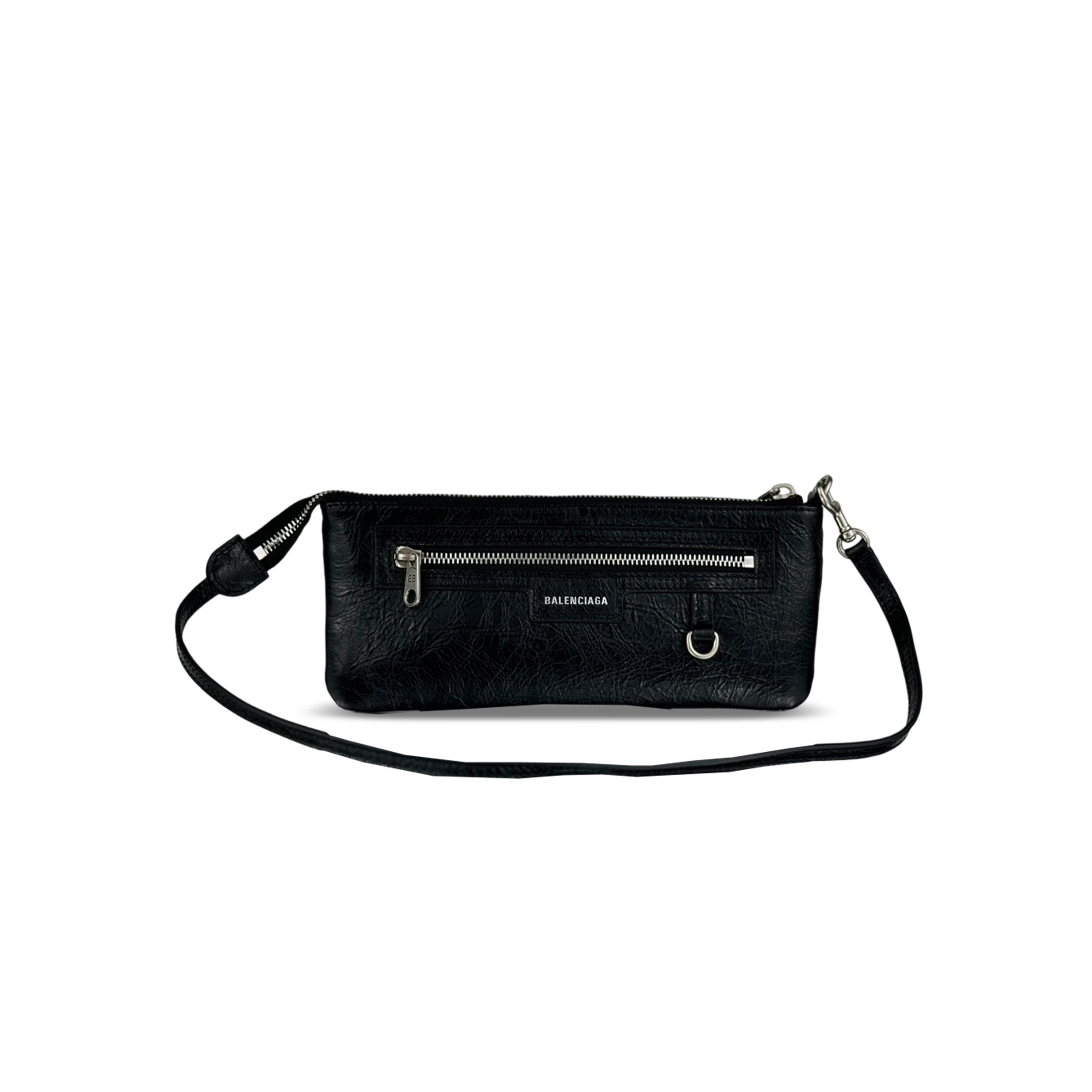 Ba1en*iaga S*pERBUSY SHOULDER POUCH BAG (24*11.4*1.5cm)